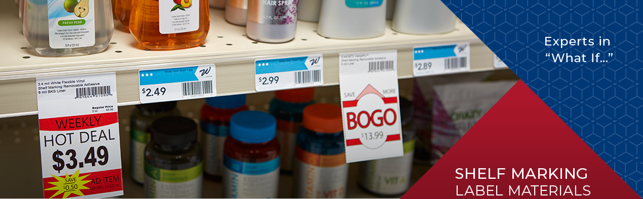 Shelf Marking Label Materials